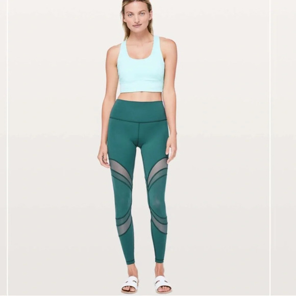 Lululemon Seek The Heat Tight *28" Green Jasper 21357 - Picture 4 of 11